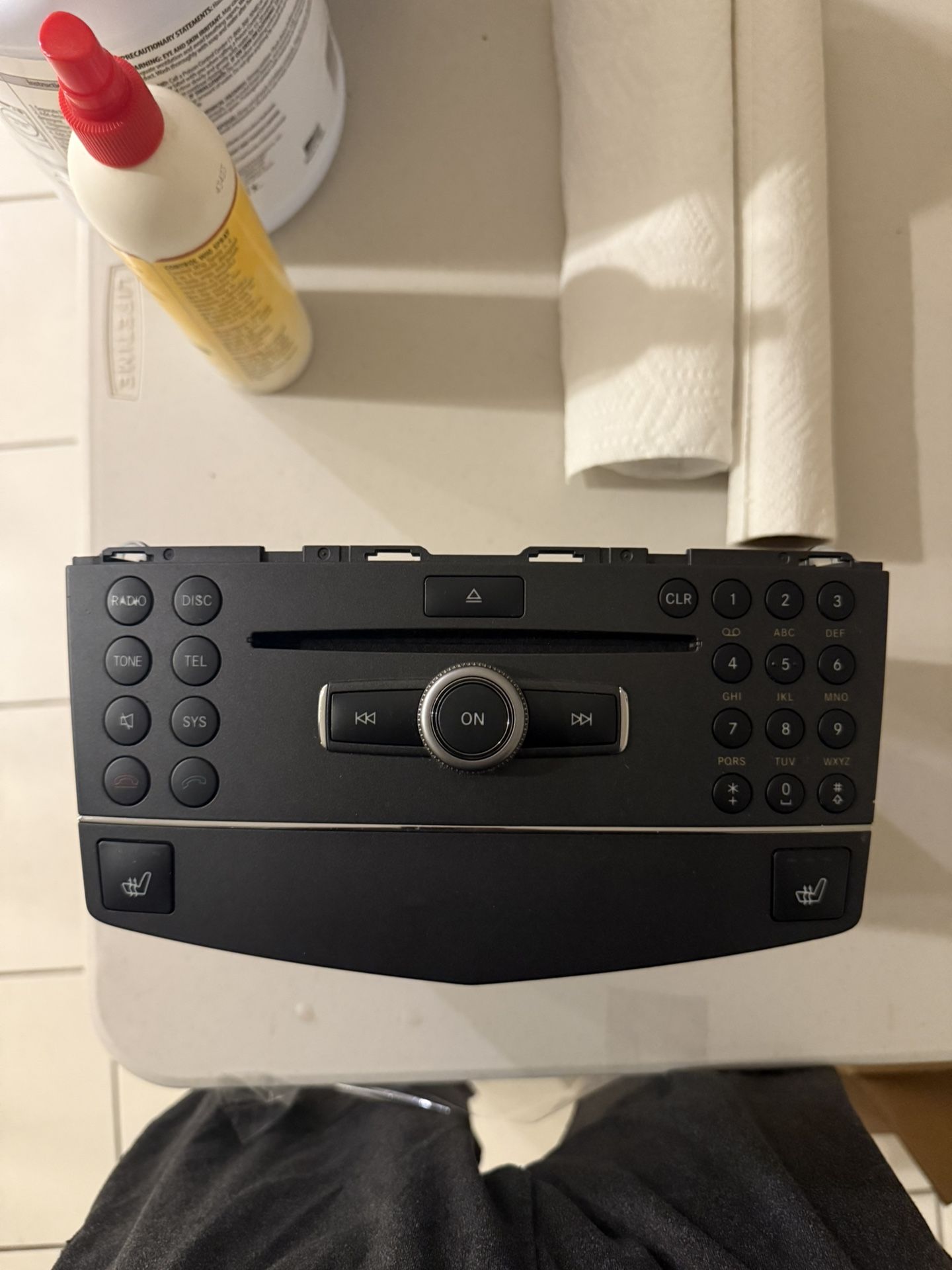 Radio Unit Mercedes Benz C Class W(contact info removed)-2011 
