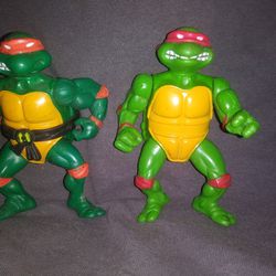 1988 Ninja Turtle Action Figures 