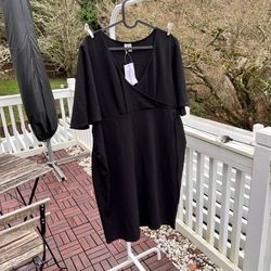 NWT ASOS Dress in black women size 14