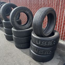 235-55R19 Used Tired Set 260 Install