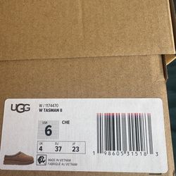 UGGS WOMENS TASSMAN 2 SIZE 6