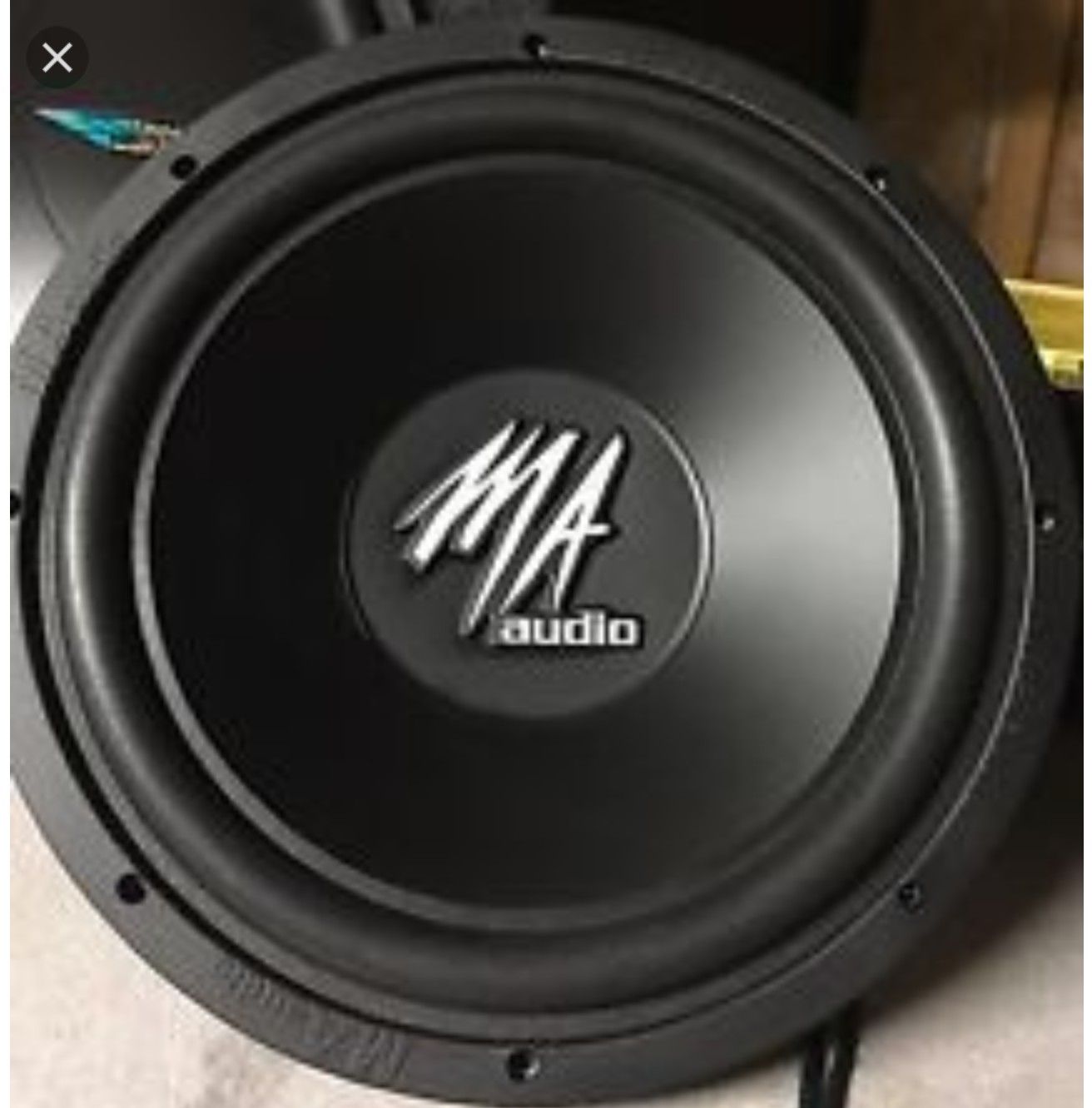 MA audio 15" Subwoofer
