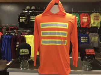 High Visibility Safety Long Sleeve With Hoodie