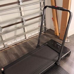 Incline treadmill walking pad