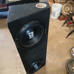 12 INCH ALPINE SUBWOOFERS IN PORTED BOX