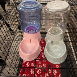 Gravity Feeder And Water Dispenser 
