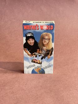Wayne’s World  Original VCR cassette