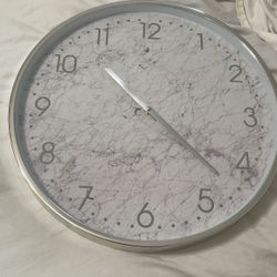 Marble Big Clock