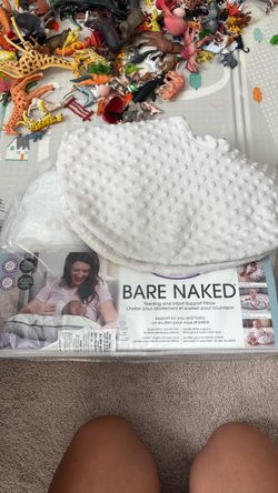 Boppy bare naked feeding and infant support pillow