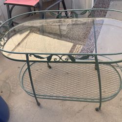 Patio Tea Cart. 