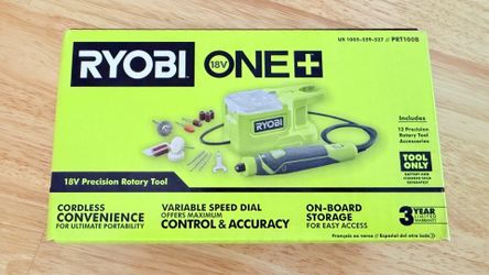 Brand New Ryobi One+ 18v Precision Rotary Tool (Tool Only)