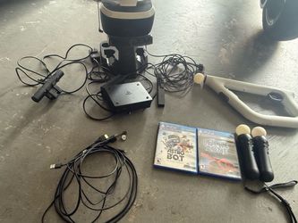 PS4 VR set up and games