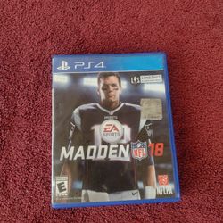 EA Sports NFL Madden 18 Sony PlayStation 4 