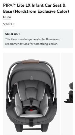 Pipa Lite LX Infant Car Sear & Base