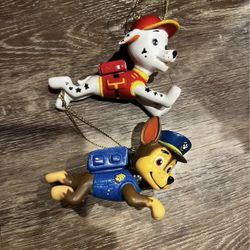 Paw Patrol Ornaments 