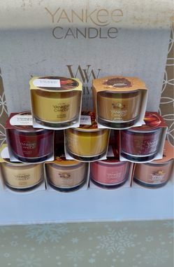 YANKEE CANDLE FALL🍁🍁 MINI CANDLE