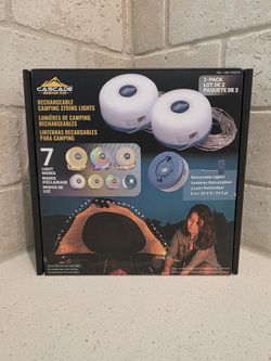 Rechargeable Camping String Lights