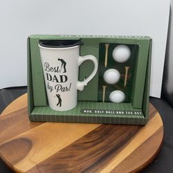 Best Dad By Par Fathers Day Gift Set