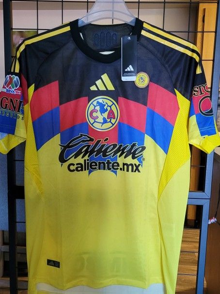 Adidas mens 2025 America Home Jersey Authentic Size Large y XL No Trade