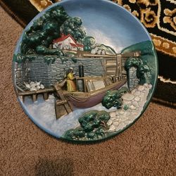 Ceramic  Wall Art Plate
