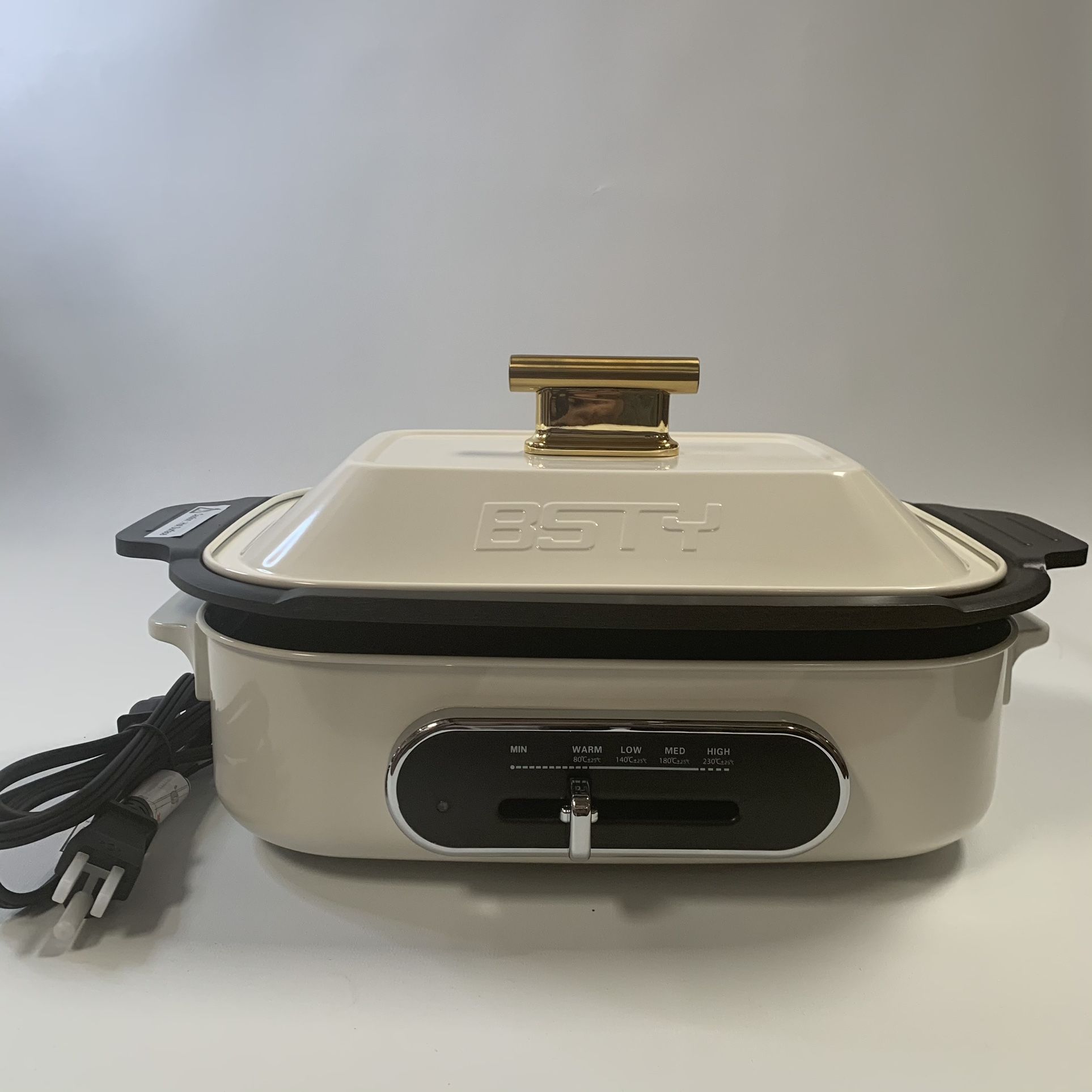 BSTY 6-in-1 Electric Griddle Skillet Fry Pan Stove Grill