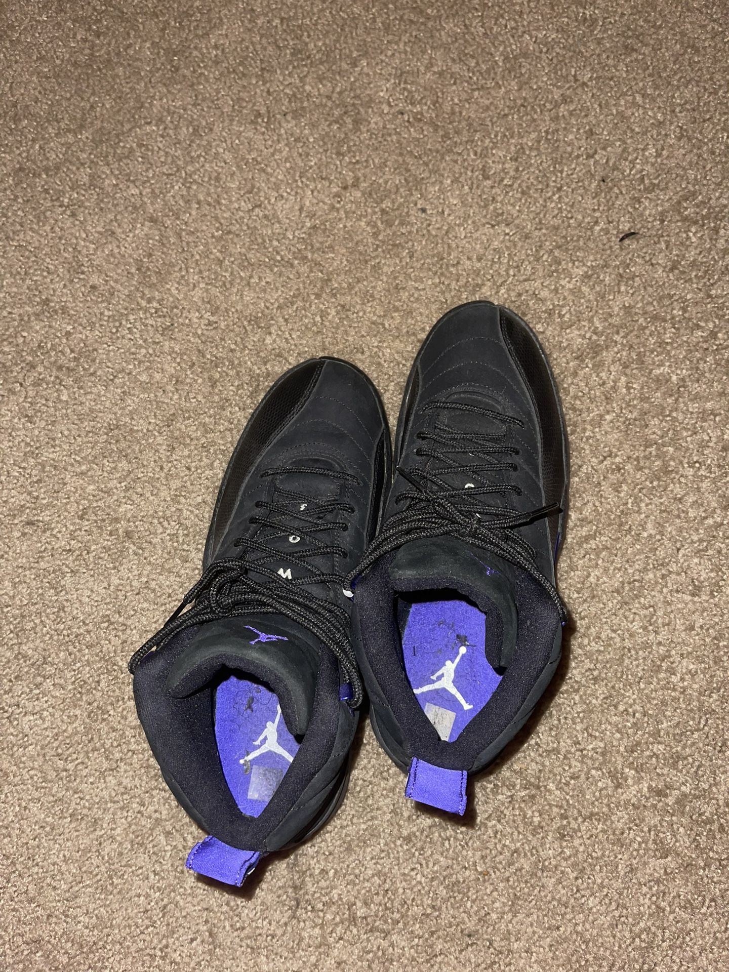 Jordan 12 Retro Black Dark Concord
