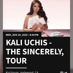 Kali Uchis Forum TICKETS 