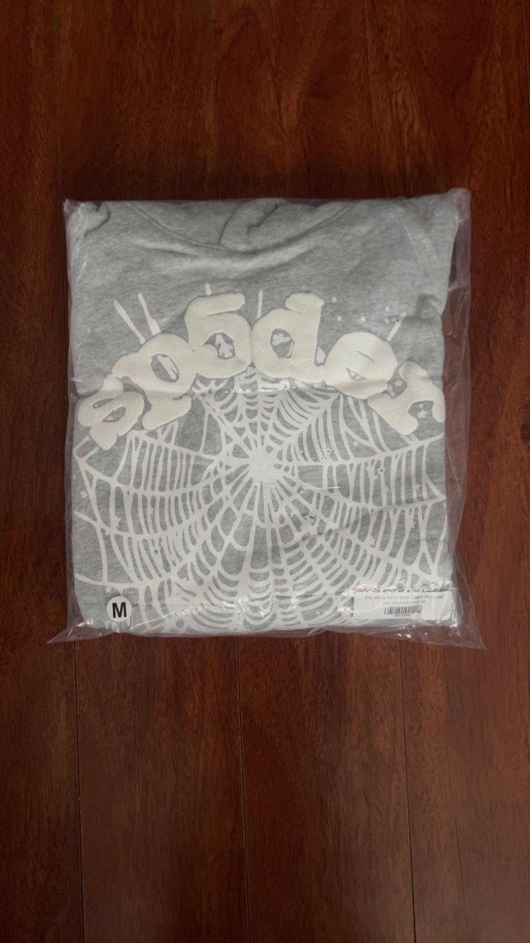 Gray Sp5der Hoodie