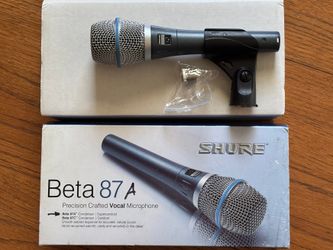 Shure Beta 87A Condenser Supercardioid