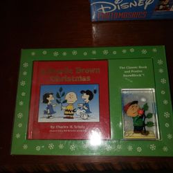 Charlie Brown The Classic Book And Festive Snow Block 