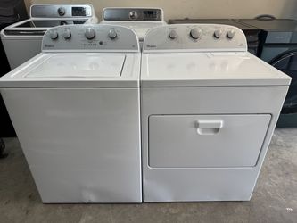 Whirlpool washer and dryer