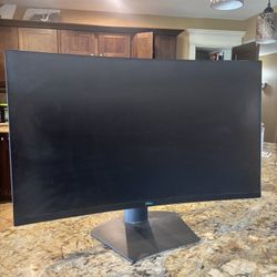 Dell S3220DGF curved large monitor