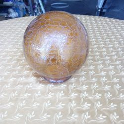 Gold Glass Lamp Globe