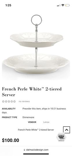 2 Tiered Tray Stand/Server