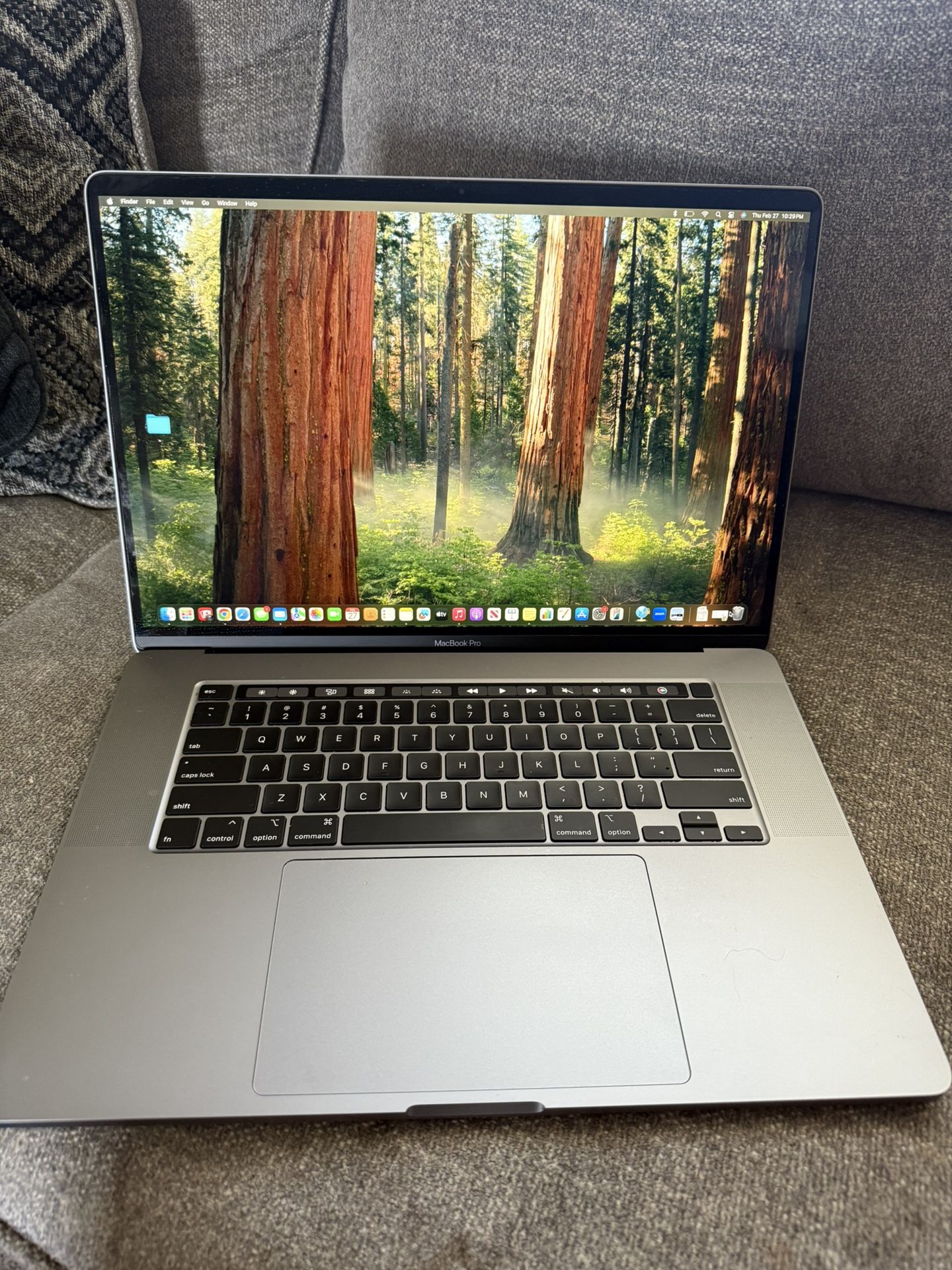 2019 16” MacBook Pro 