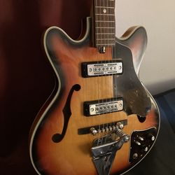 Decca Vintage 60’s. Electric Hollow body