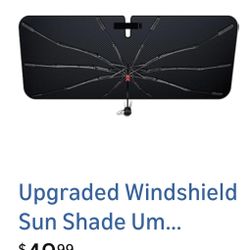 NEW $20 Upgraded Windshield Sun Shade Umbrella 