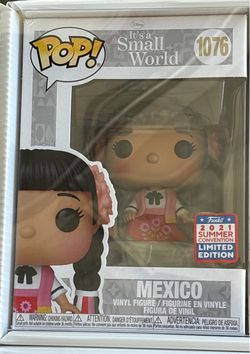 Mexico It’s a Small World #1076 Funko Pop vinyl figure. New