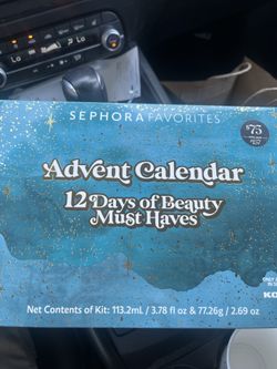 Sephora Favorites Advent Calendar 12 Days of Beauty Must-Haves