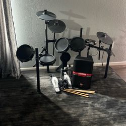Electronic drum set
