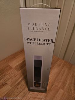 Space heater w/remote