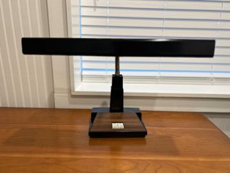 Black MCM Desk Lamp - Vintage
