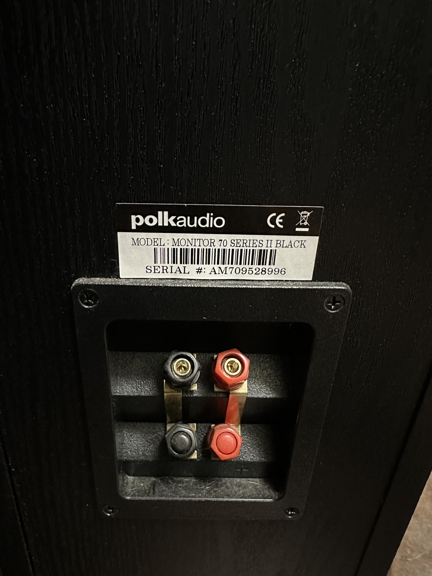 Monitor 70 Series II LARGE SPEAKERS 