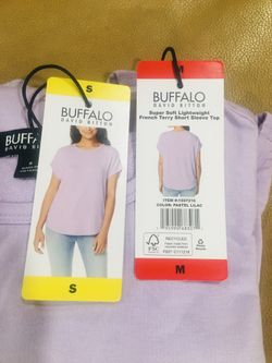 Buffalo Lilac NWT Tops S and M