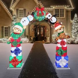 9ft LED Character Archway Christmas 