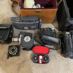 Vintage Cameras And Parts