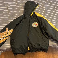 Vintage Steelers Winter Jacket