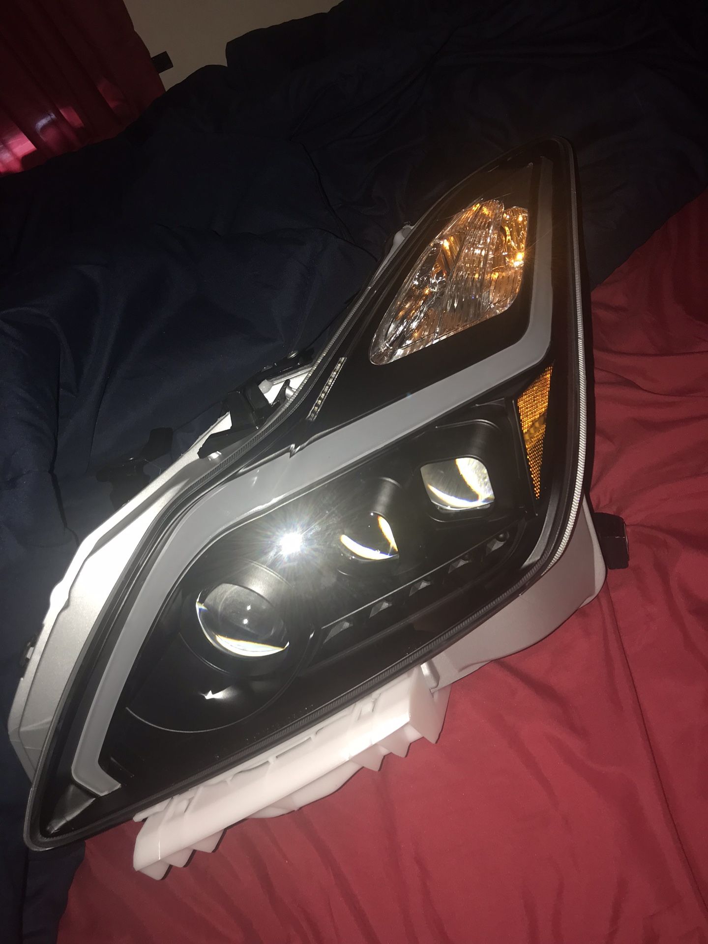 G37 Coupe GTR Style Headlights