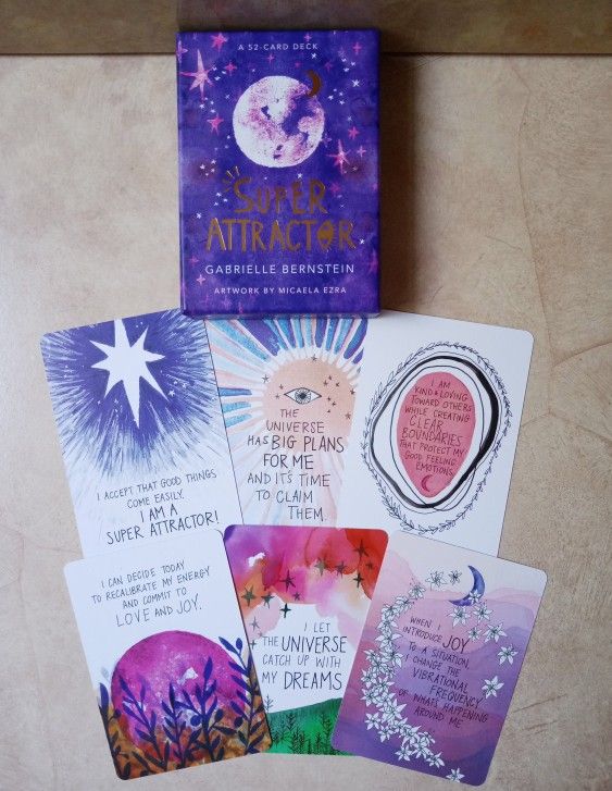 Super Attractor A 52-Card Deck by Gabrielle Bernstein, Divination, Metaphysics, Spirituality