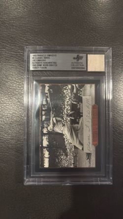 1993 Pinnacle Joe DiMaggio Jersey Fusion Card